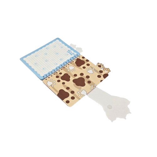 Caiet A5 cu spira pentru copii coperta 3D pisica cu labuta [1]