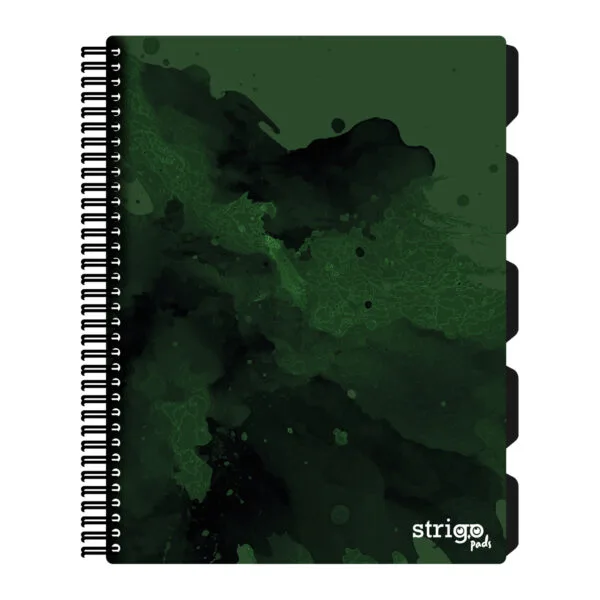 Caiete matematică - Caiet spirala Strigo Pads Project Book Fusion A4 matematica 200 file