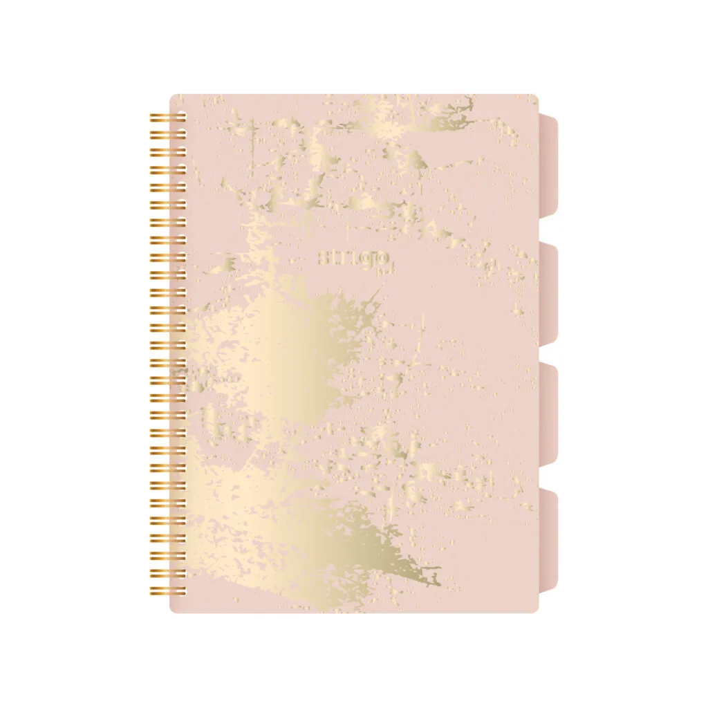 Caiete matematică - Caiet cu spirala si separatoare Strigo Pads B5 matematica 200 file