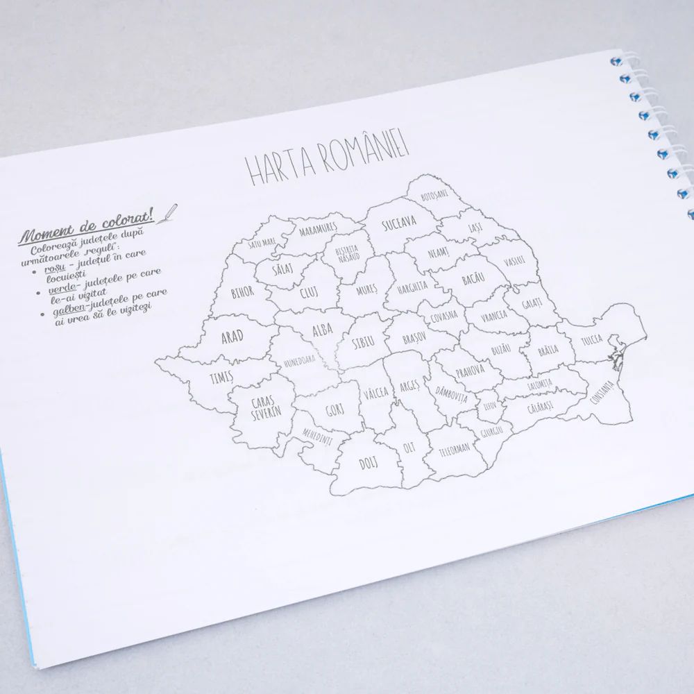 Caiet de Geografie B5 Izzie cu Harti [3]