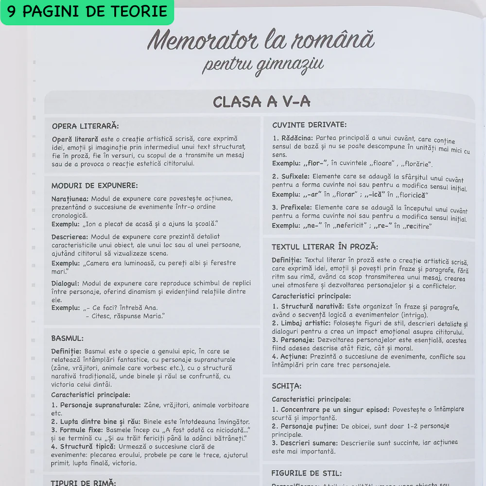 Caiet de Romana A4 Izzie cu Teorie [2]