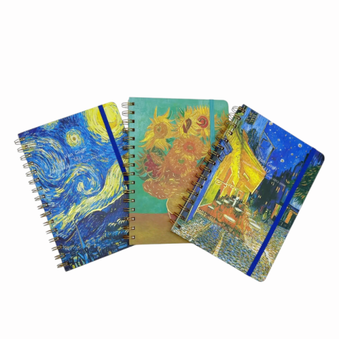 Agende nedatate - Caiet de schite Van Gogh 21x15 cm modele diferite