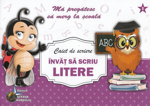 Cărți - Caiet de scriere – Invat sa scriu litere