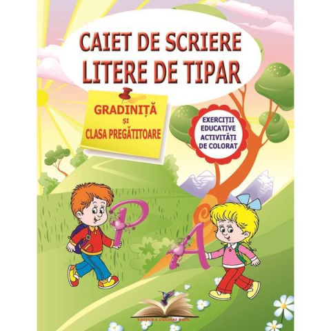 Noutăți Librăria Compas - Caiet de scriere litere de tipar. Clasa pregatitoare - Dumitrela Costan