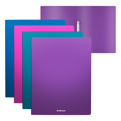 Noutăți Librăria Compas - Caiet mecanic cu 2 inele ErichKrause Matt Classic A4 24 mm