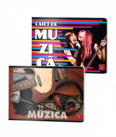 Caiet muzica 24 file color Pigna [0]