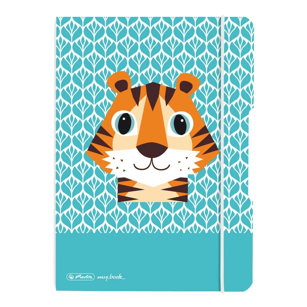 Rechizite școlare - Caiet My.book flex Herlitz A5 dictando 40 file Cute Animals Tiger