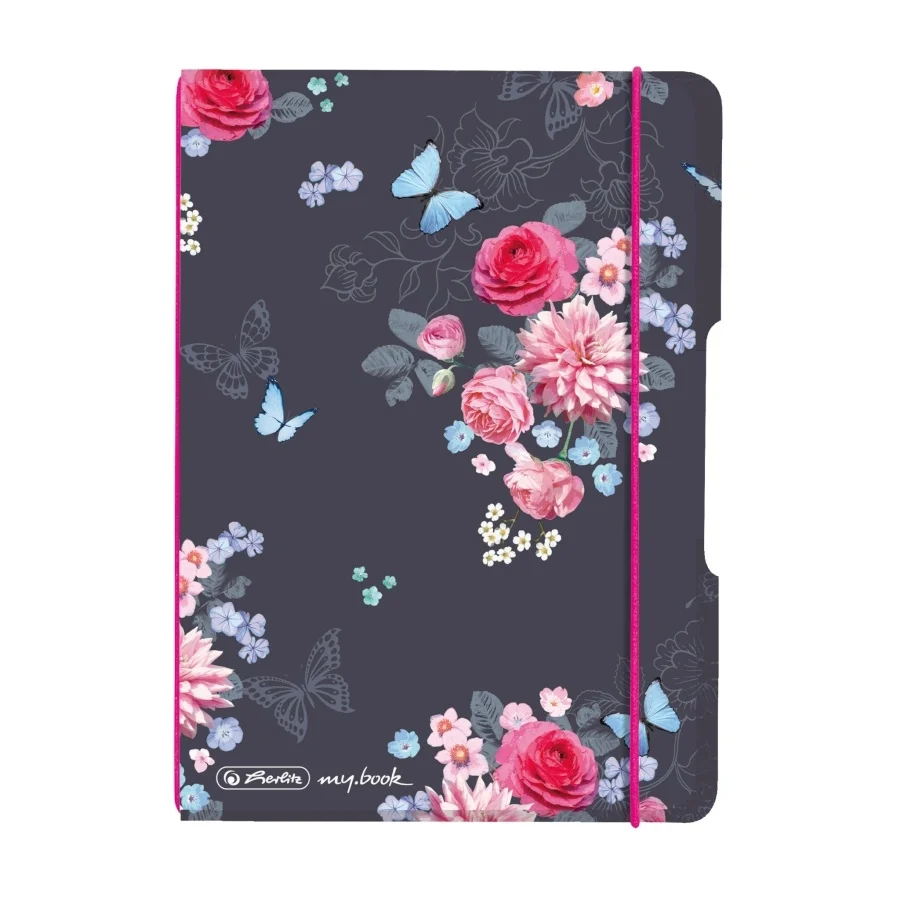 Caiete dictando - Caiet my.book flex A5 40 file dictando motiv Ladylike Flowers