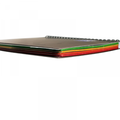 Caiet organizator Oxford Touch Project Book A4+ 120 file spira dubla, maro [7]