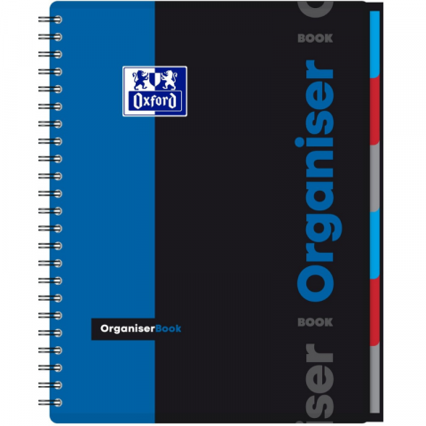 Caiet organizator Oxford Students Organiser A4+ 80 file patratele, diverse culori [3]