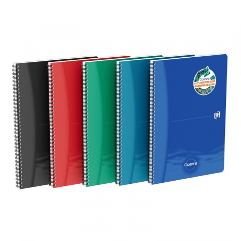 Caiete dictando - Caiet organizator Oxford Office Oceanis A4 90 file dictando, diverse culori