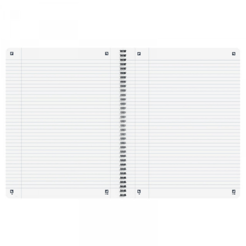 Caiet Oxford Origins A4+ 70 file spira dubla dictando, negru [1]