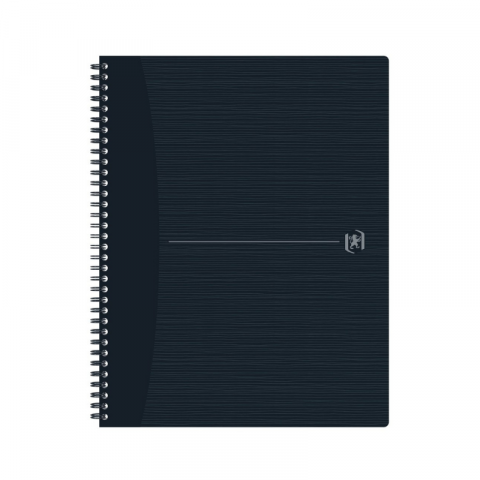 Caiete dictando - Caiet Oxford Origins A4+ 70 file spira dubla dictando, negru