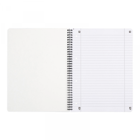Caiet Oxford Touch Duo A4+ 80 file spira dubla dictando+patratele [4]