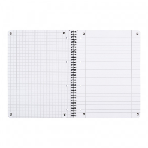 Caiet Oxford Touch Duo A4+ 80 file spira dubla dictando+patratele [5]