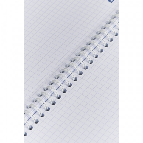 Caiet Oxford Touch Pastel A4 80 file spira dubla patratele, diverse culori pastel [6]