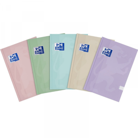 Caiet Oxford Touch Pastel A5 96 file patratele, diverse culori pastel [6]