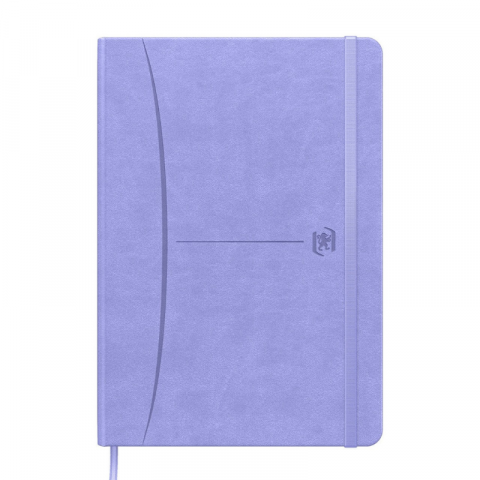 Caiet premium cu elastic Oxford Signature A5 80 file dictando, diverse culori pastel [1]
