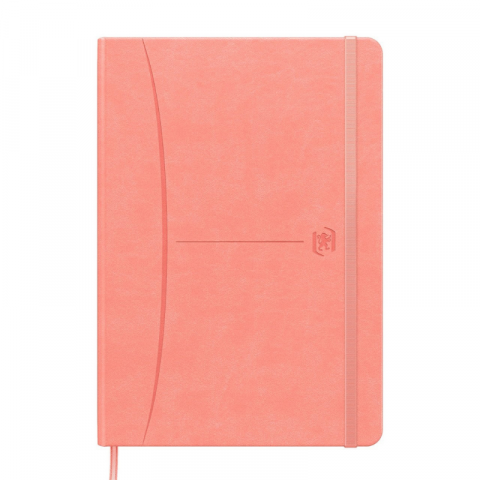 Caiet premium cu elastic Oxford Signature A5 80 file dictando, diverse culori pastel [4]