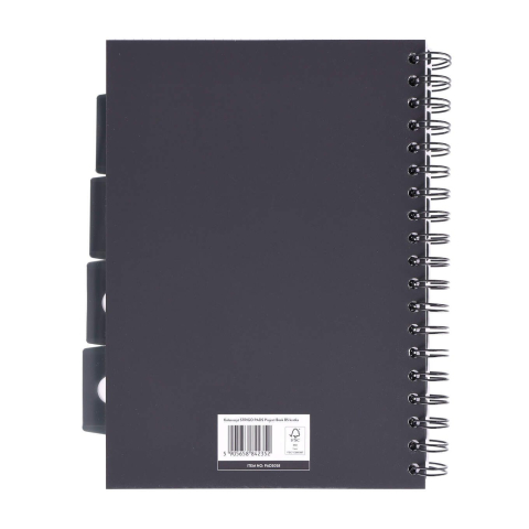 Caiet matematica B5 Strigo Pads Project Book Basic negru 100 file [1]