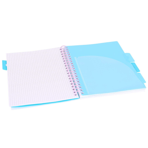 Caiet matematica B5 Strigo Pads Project Book Caracatita navy blue 100 file [1]