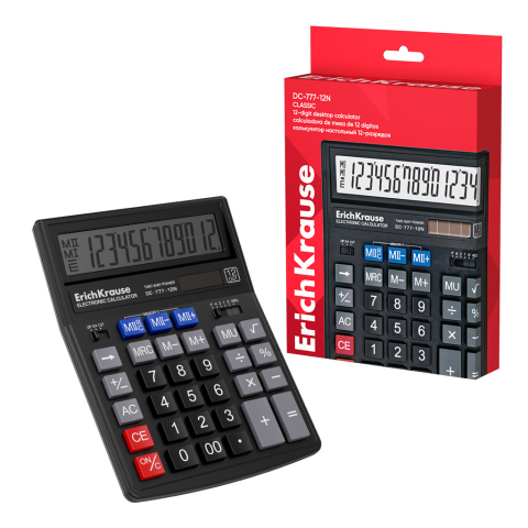 Calculatoare de birou - Calculator 12 digit LCD Erich Krause