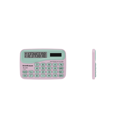 Calculator buzunar 8-Digit ErichKrause PC-869 Floral Soul diverse culori [2]