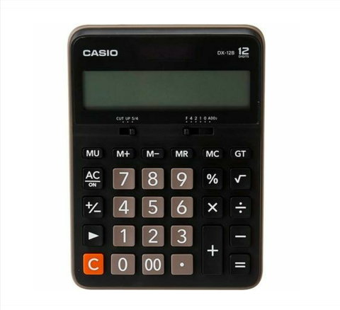 Birotică și accesorii birou - Calculator de birou Casio 12 cifre negru