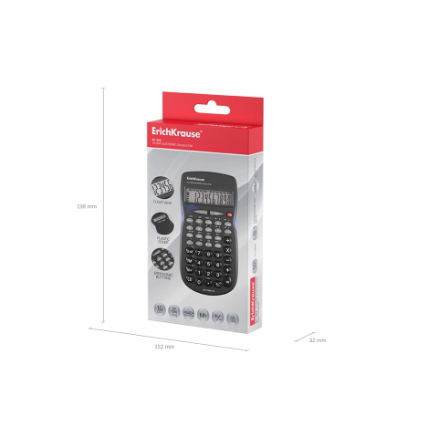Calculator stiintific 10-Digit ErichKrause SC-920 Classic negru [5]