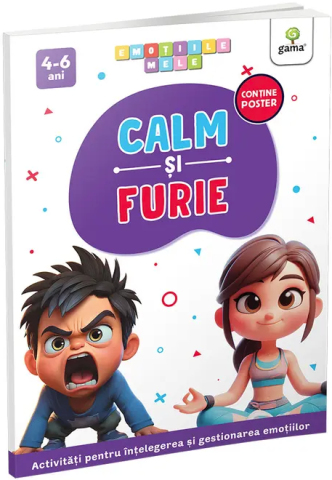 Noutăți Librăria Compas - Calm si furie - Emotiile mele
