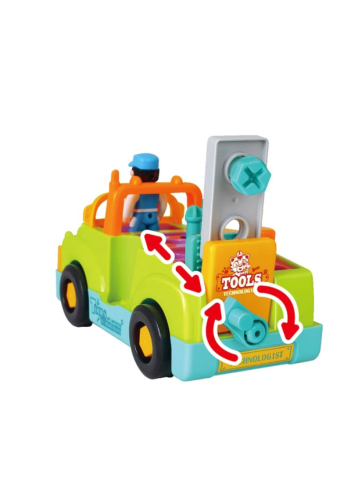 CAMIONUL PLIN CU SCULE AL MICULUI MECANIC CU LUMINI SI SUNETE [3]