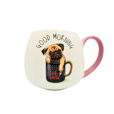 Casă și decorațiuni - Cana ceramica 400 ml imprimeu caine