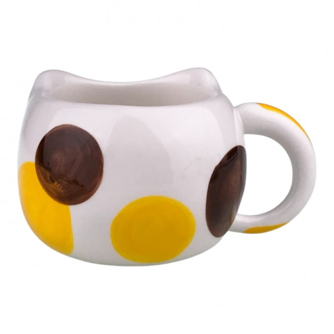 Cana ceramica cap de pisica 10x9 cm [1]