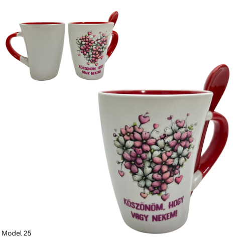 Cana ceramica 9x11 cm Valentine's Day diverse mesaje [24]