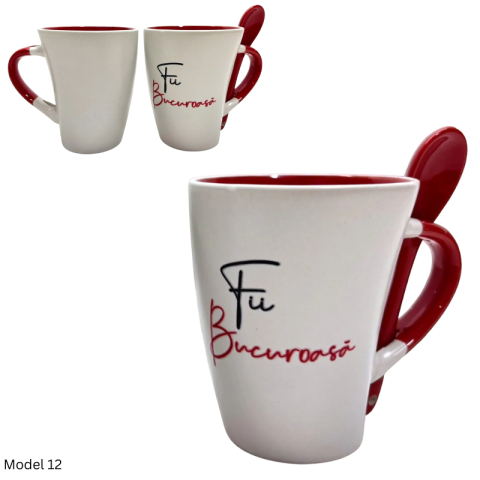 Cana ceramica 9x11 cm Valentine's Day diverse mesaje [11]