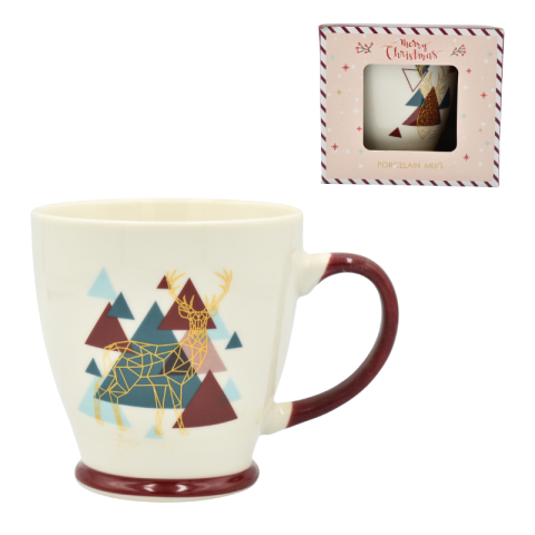 Noutăți Librăria Compas - Cana portelan in cutie decorativa 10 cm diverse modele