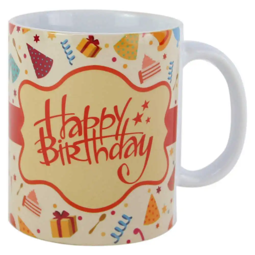 Căni și pahare - Cana ceramica 330 ml „Happy Birthday”