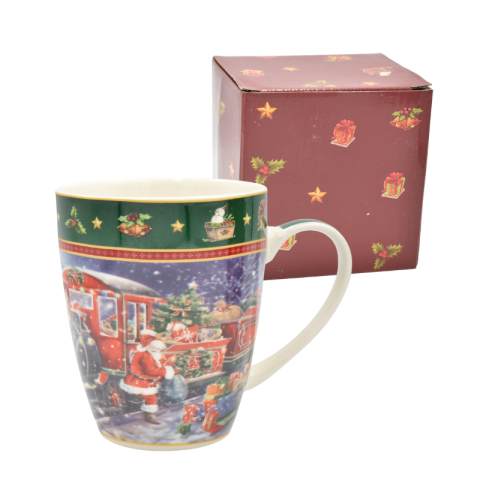 Noutăți Librăria Compas - Cana ceramica de Craciun 350 ml