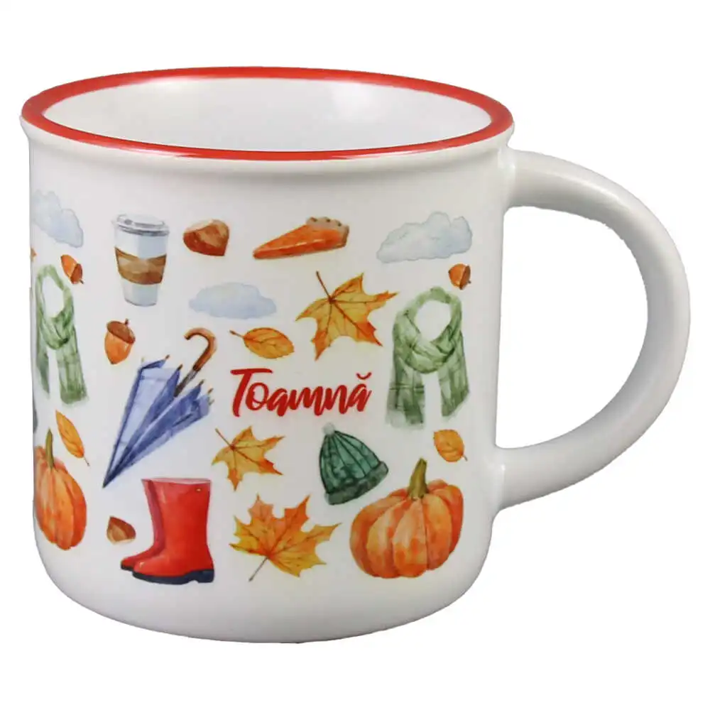 Căni și pahare - Cana ceramica 280 ml Vintage Toamna