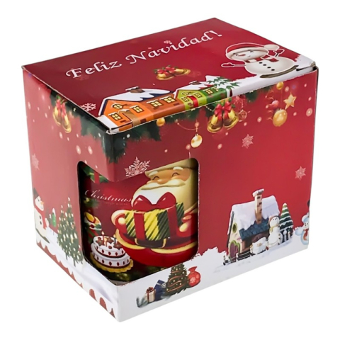 Noutăți Librăria Compas - Cana ceramica 350 ml motive Craciun