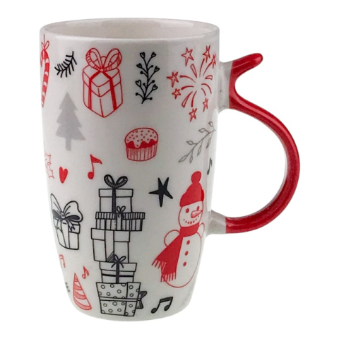 Cana Craciun roșu negru diferite modele [4]