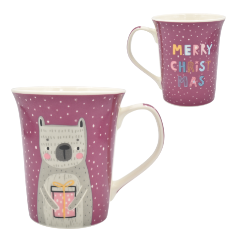 Cana Craciun 350 ml ceramica in cutie decorativa [2]