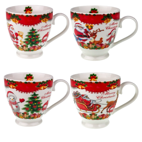 Noutăți Librăria Compas - Cana Craciun ceramica diferite modele