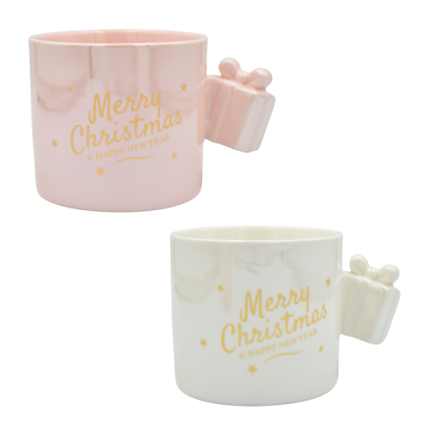 Noutăți Librăria Compas - Cana Craciun din ceramica 340 ml