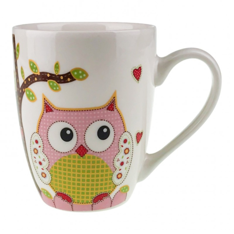 Cana ceramica 9x11 cm Bufnita [4]