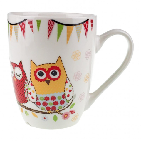 Cana ceramica 9x11 cm Bufnita [3]