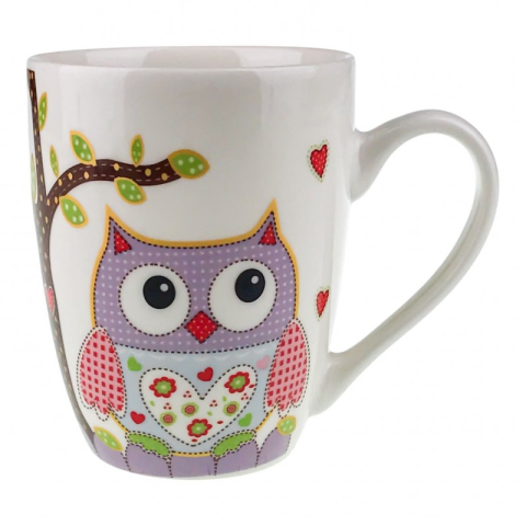 Cana ceramica 9x11 cm Bufnita [1]