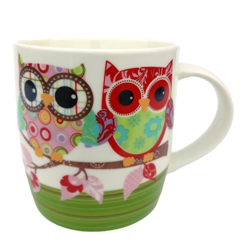 Cana ceramica 9x10 cm Bufnita [3]