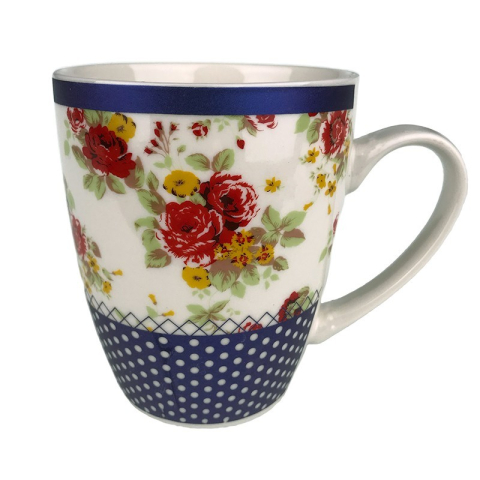 Cana ceramica 8x10 cm Flori [3]