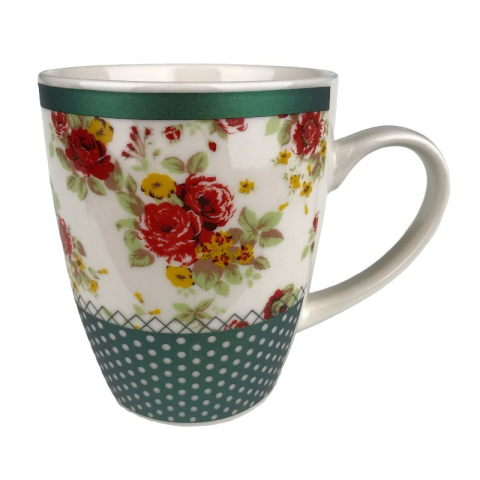 Cana ceramica 8x10 cm Flori [1]